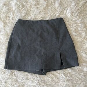 Aritzia Babaton Gray Skirt